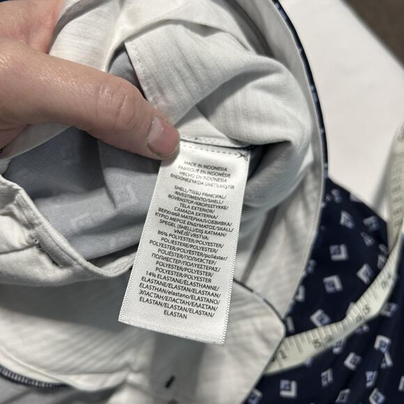 Ralph Lauren RLX Shorts Mens 44Golf Stretch Performance Geo Print Polyester - Picture 6 of 8